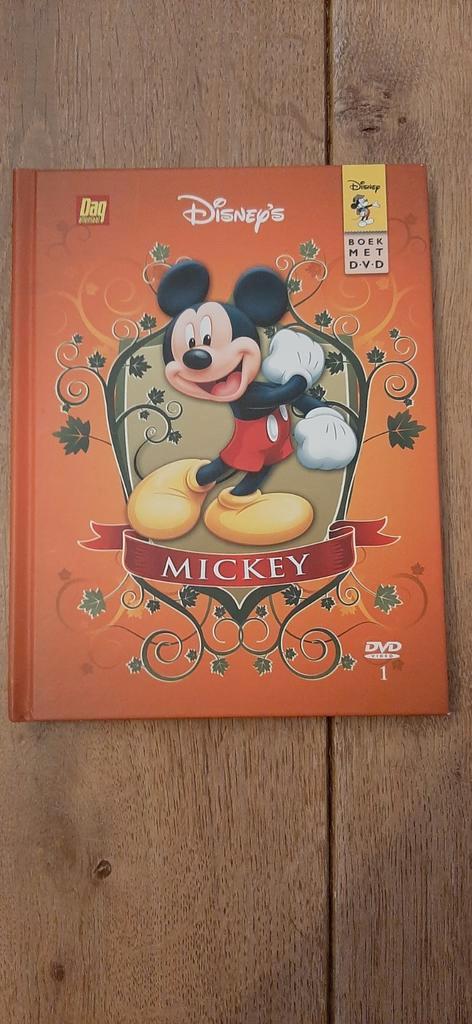 Walt Disney - Mickey: boekje + DVD, CD & DVD, CD | Enfants & Jeunesse, Comme neuf, Enlèvement ou Envoi