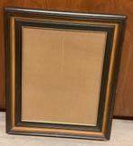 Fotokader donkerbruin afgewerkt met goud, Enlèvement, Utilisé, 50 à 75 cm, Bois
