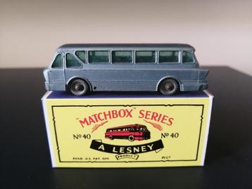 Lesney Matchbox Regular wheels #40 Leyland Royal Tiger Coach beschikbaar voor biedingen