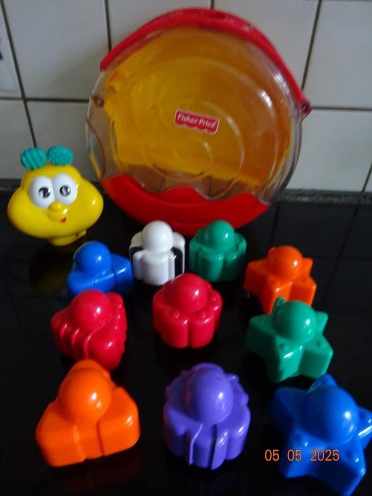 fisher price, muzikale wiebelslak- vormendoos*PRIMA STAAT, Kinderen en Baby's, Speelgoed | Fisher-Price, Ophalen of Verzenden