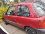 Nissan Micra bordeaux 3 portes, Auto's, Zwart, Micra, Grijs, Particulier