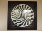 Zebra 2 black & white by Vasarely, Antiek en Kunst, Ophalen of Verzenden