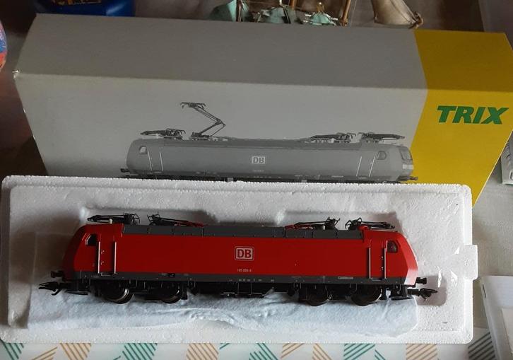Trix DB loc,  HO, gelijkstroom, digitaal voorbereid., Hobby en Vrije tijd, Modeltreinen | H0, Zo goed als nieuw, Gelijkstroom