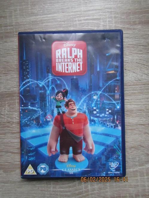 Ralph Breaks The Internet, Cd's en Dvd's, Dvd's | Kinderen en Jeugd, Zo goed als nieuw, Film, Overige genres, Alle leeftijden