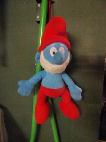 KNUFFEL : GROTE SMURF (35 cm) disponible aux enchères