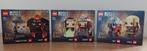 Lego The Lord Of The Rings Brickheadz 40631 + 40632 + 40751, Ophalen of Verzenden, Nieuw, Complete set, Lego
