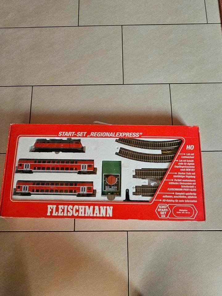 Fleischmann 6367 starters set in prima staat kompleet, Hobby & Loisirs créatifs, Trains miniatures | HO, Neuf, Set de Trains, Fleischmann