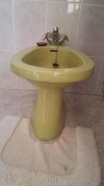 Vintage - 1 olijfgroene  bidet - nieuw verpakt, Antiquités & Art, Enlèvement