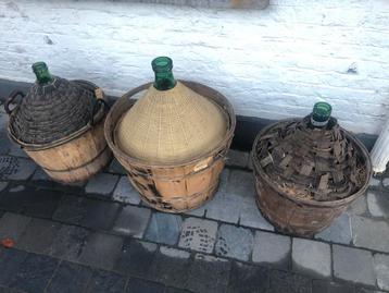 Tourie • dame-jeanne • vase vintage décoration beschikbaar voor biedingen