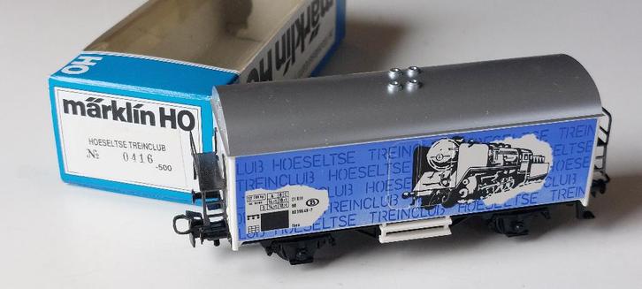 SNCB/NMBS MARKLIN WAGON HOESELTSE TREINCLUB*HO*AC, Hobby & Loisirs créatifs, Trains miniatures | HO, Utilisé, Wagon, Märklin, Enlèvement ou Envoi