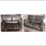 Lederen salon, 2 x tweezit, Ophalen