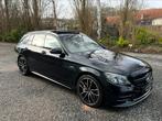 Mercedes C43 AMG British Green Full Pano DigDash 390 PK, Auto's, Mercedes-Benz, Automaat, Euro 6, 2987 cc, Leder