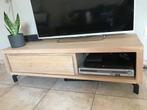 TV-dressoir - TV-meubel met 1 lade - XOOON, Enlèvement, Comme neuf, Chêne