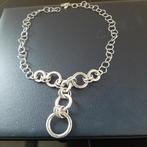 Victoria ketting en armband, Handtassen en Accessoires, Kettingen, Verzenden, Zo goed als nieuw, Zilver