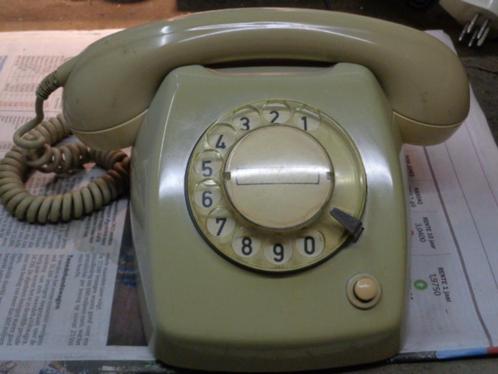 Oude Telefoons met Draaischijf, Telecommunicatie, Vaste telefoons | Niet Draadloos, Gebruikt, Met draaischijf, Ophalen of Verzenden