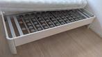 bed 200cm x 140cm met afzonderlijke Latoflex, Ophalen, Wit, 140 cm, Zo goed als nieuw