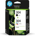 HP 304 – Inktcartridge / Zwart / Kleur / 2-Pack, Informatique & Logiciels, Fournitures d'imprimante, Enlèvement ou Envoi, Neuf