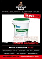 ‼️PROMOS FOU SUR NOS ENDUITS DE CHEZ KNAUF & SEMIN‼️, Doe-het-zelf en Bouw, Ophalen of Verzenden, Nieuw