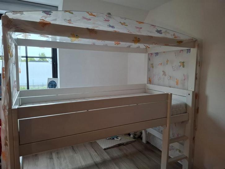lifetime kinderkamer hoogslaper, Huis en Inrichting, Slaapkamer | Stapelbedden en Hoogslapers, Gebruikt, Hoogslaper, Ophalen