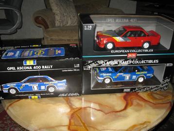 2 x Opel Ascona B 400 Sunstar 1/18 Nieuw beschikbaar voor biedingen