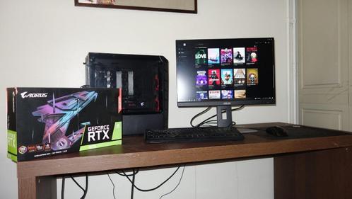 Gaming PC RTX 3070 I7-10700 48gb RAM, Informatique & Logiciels, Ordinateurs de bureau, Comme neuf, 4 Ghz ou plus, SSD, 32 GB, Gaming