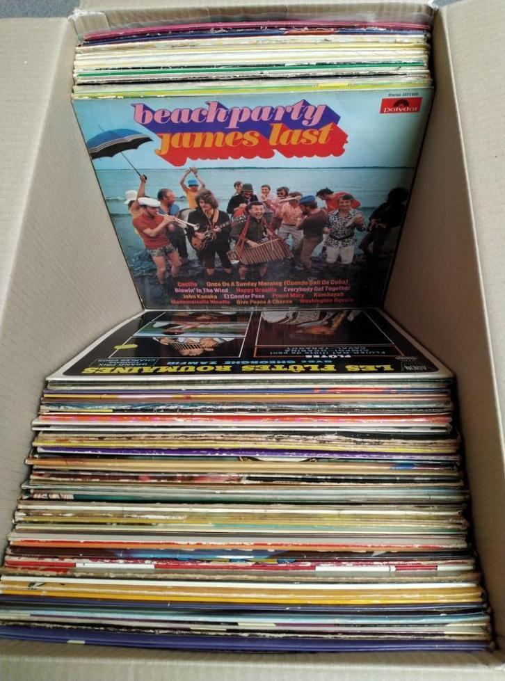 Verzameling diverse vinyl platen, CD & DVD, Vinyles | Autres Vinyles, Utilisé, Enlèvement