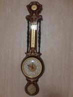Vintage wandklok met barometer, thermometer en hygrometer, Ophalen of Verzenden