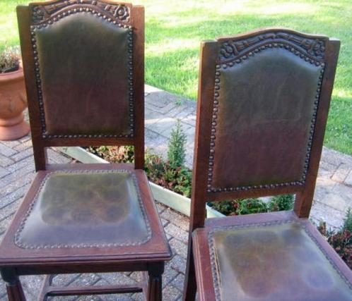 2 chaises à restaurer, Antiquités & Art, Antiquités | Meubles | Chaises & Canapés, Enlèvement