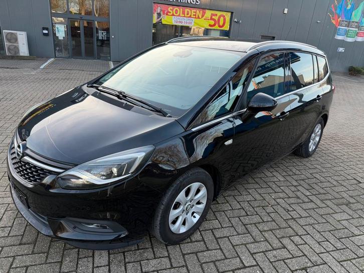 Opel Zafira 2018, Auto's, Opel, Particulier, Zafira, Achteruitrijcamera, Diesel, Euro 6, Berline, 5 deurs, Handgeschakeld, Zwart