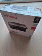 Nieuw! hkoenig grill & plancha gr20 2000w, Enlèvement, Comme neuf