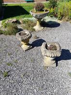 Lot de vasque ou jardinière en béton ou a la pièce, Tuin en Terras, Tuinvazen, Ophalen, Zo goed als nieuw