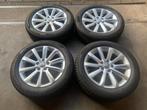 ZGAN VW PASSAT T-ROC LONDON VELGEN + WINTERBANDEN 215 55 R17, Auto diversen, Tuning en Styling, Ophalen of Verzenden