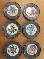 6 tin schotels, Antiek en Kunst, Ophalen of Verzenden