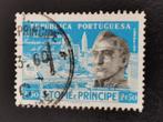 Sao Tomé e Principe 1954 - ville de Sao Paulo, Pater da Nobr, Affranchi, Enlèvement ou Envoi, Autres pays