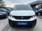 Peugeot Partner 1.2i PURETECH NAVIGATIE PDC CARPLAY 3 ZIT, Auto's, Bestelwagens en Lichte vracht, 121 g/km, Euro 6, 1199 cc, Wit