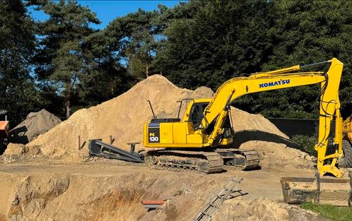 GELE grond GELADEN MET MACHINE regio As - Genk, Tuin en Terras, Aarde en Mest, Ophalen