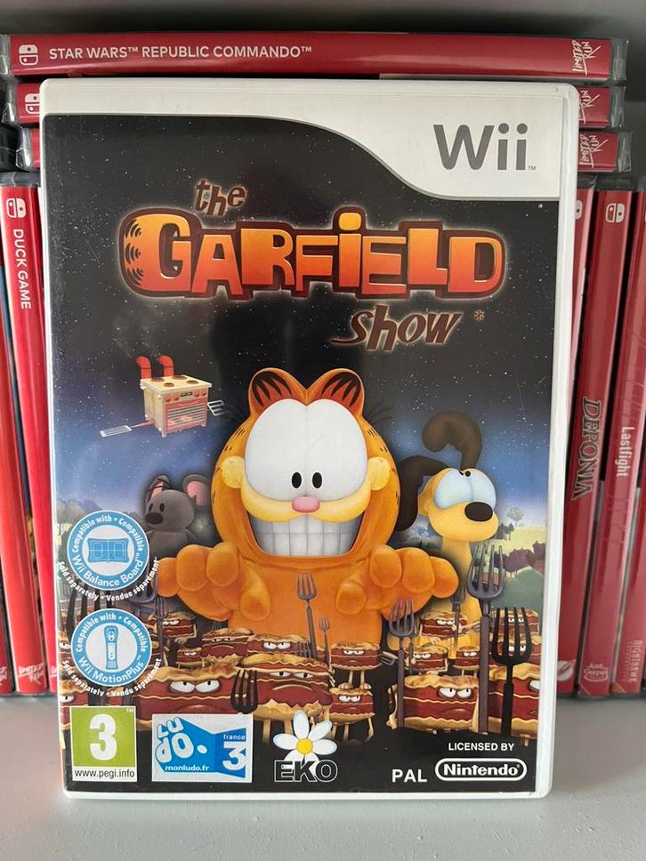 The Garfield Show (Wii), Games en Spelcomputers, Games | Nintendo Wii, Zo goed als nieuw, Ophalen of Verzenden