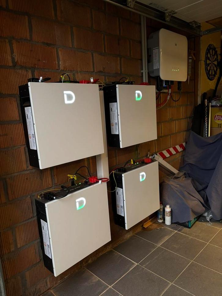 Dyness thuisbatterij met plaatsing, Bricolage & Construction, Panneaux solaires & Accessoires, Comme neuf, Enlèvement