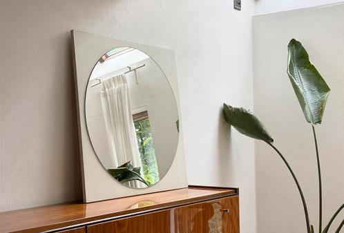 Space-age spiegel, Huis en Inrichting, Woonaccessoires | Spiegels, Rond, Ophalen