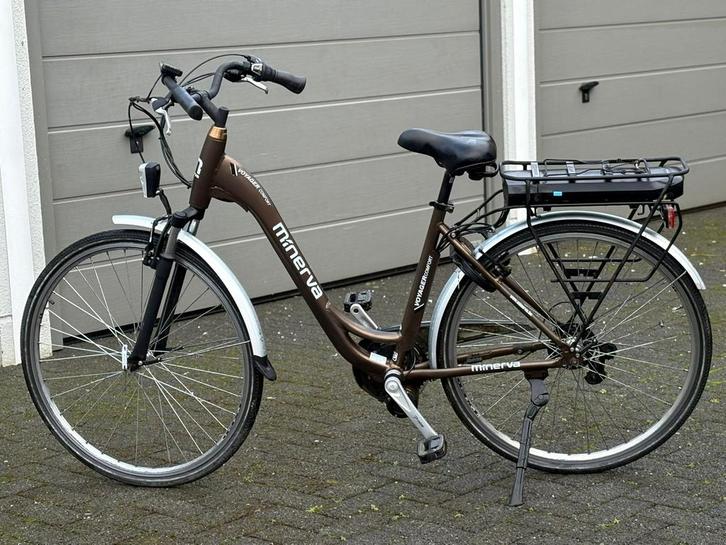 Elektrische fiets middenmotor, Vélos & Vélomoteurs, Vélos électriques, Comme neuf, Enlèvement ou Envoi
