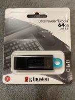 Kingston USB-stick 64 GB, Computers en Software, USB Sticks, Ophalen of Verzenden, Zo goed als nieuw, 64 GB