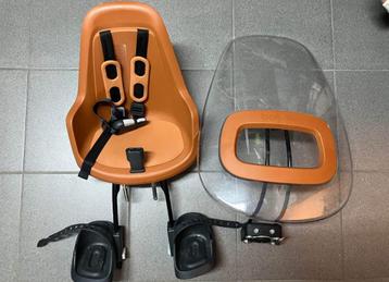 Bobike fietsstoeltje vooraan + windscherm beschikbaar voor biedingen
