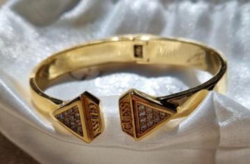 Bracelet Guess, Or, Comme neuf, Enlèvement, Avec strass