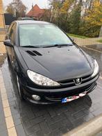 Peugeot 206 1.6 hdi, Auto's, 1600 cc, Zwart, 5 deurs, Particulier