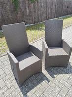 Lounge stoelen - Kleur beige, Huis en Inrichting, Stoelen, Ophalen, Kunststof, Twee, Overige kleuren