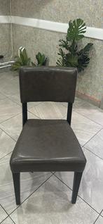 Leder stoelen, Huis en Inrichting, Ophalen, Zo goed als nieuw