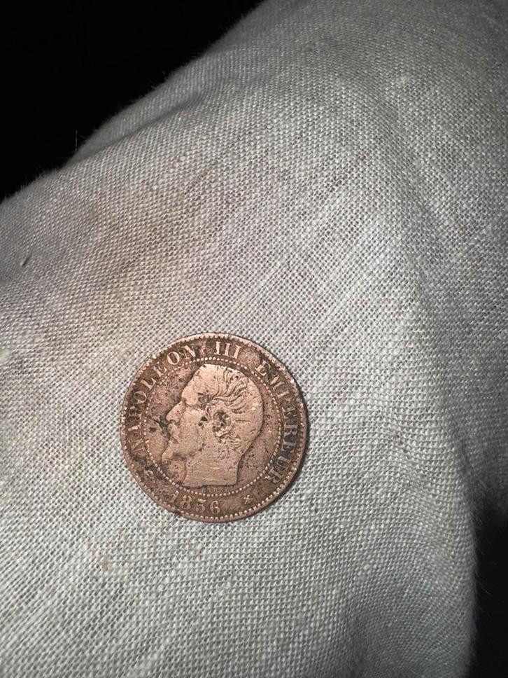 Franse munt uit 1856, Postzegels en Munten, Munten | Europa | Niet-Euromunten, Frankrijk, Ophalen of Verzenden