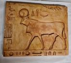 Oude bas-reliëf Egyptische stier god Apis  SALE   SALE, Verzamelen, Ophalen of Verzenden, Gebruikt, Fantasy