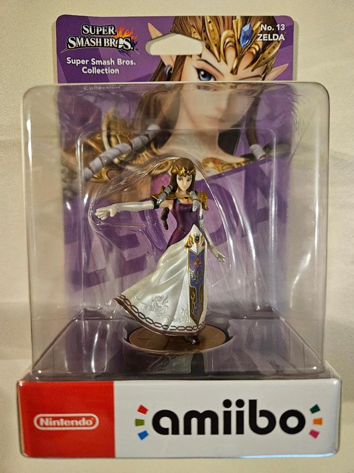 amiibo Zelda - Super Smash Bros. / Nintendo (Nieuw), Games en Spelcomputers, Games | Nintendo Wii U, Nieuw, Vechten, 3 spelers of meer