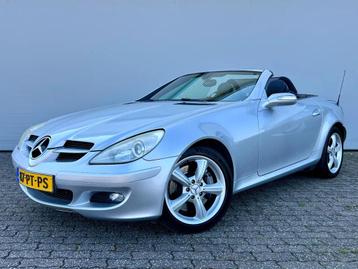 Mercedes-Benz SLK 350 V6 NL auto, Zeldzaam! (automatique), Autos, Cuir, Argent ou Gris, Achat, 3498 cm³